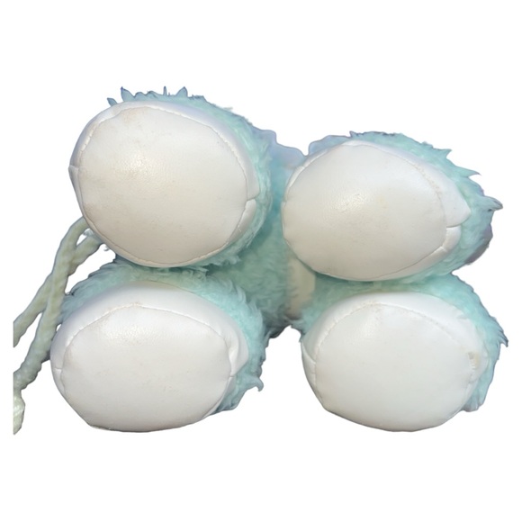 First & Main Precious Pony Pastel Blue Yarn Mane Tail Vinyl Feet Saddle Rattle - Picture 6 of 11